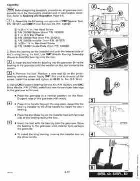1997 Johnson Evinrude "EU" 40 thru 55 2-Cylinder Service Repair Manual, P/N 507265, Page 214