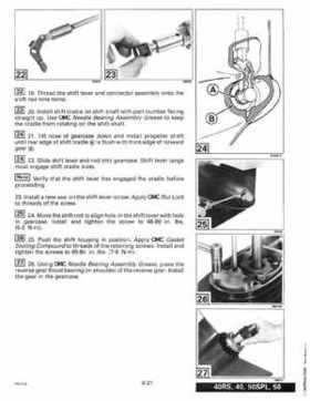 1997 Johnson Evinrude "EU" 40 thru 55 2-Cylinder Service Repair Manual, P/N 507265, Page 218
