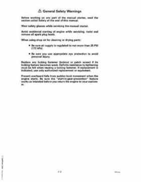 1997 Johnson Evinrude "EU" 40 thru 55 2-Cylinder Service Repair Manual, P/N 507265, Page 255