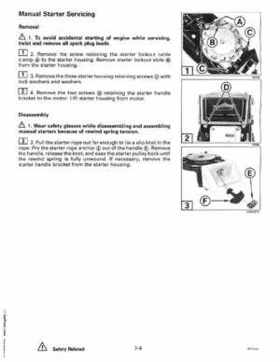 1997 Johnson Evinrude "EU" 40 thru 55 2-Cylinder Service Repair Manual, P/N 507265, Page 257