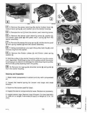 1997 Johnson Evinrude "EU" 40 thru 55 2-Cylinder Service Repair Manual, P/N 507265, Page 258