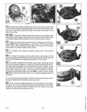 1997 Johnson Evinrude "EU" 40 thru 55 2-Cylinder Service Repair Manual, P/N 507265, Page 260