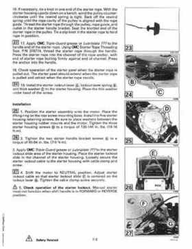 1997 Johnson Evinrude "EU" 40 thru 55 2-Cylinder Service Repair Manual, P/N 507265, Page 261