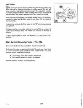 1997 Johnson Evinrude "EU" 40 thru 55 2-Cylinder Service Repair Manual, P/N 507265, Page 274