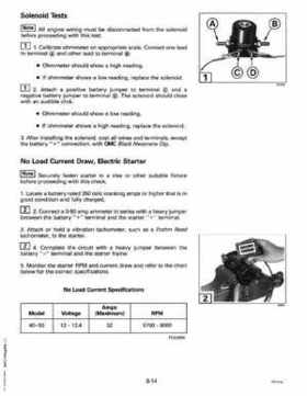 1997 Johnson Evinrude "EU" 40 thru 55 2-Cylinder Service Repair Manual, P/N 507265, Page 275