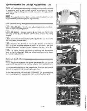 1997 Johnson Evinrude "EU" 9.9 thru 30 2-Cylinder Service Repair Manual, P/N 507263, Page 46