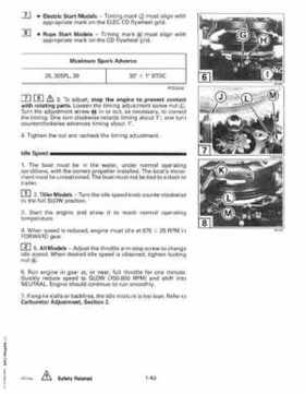1997 Johnson Evinrude "EU" 9.9 thru 30 2-Cylinder Service Repair Manual, P/N 507263, Page 49