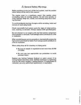 1997 Johnson Evinrude "EU" 9.9 thru 30 2-Cylinder Service Repair Manual, P/N 507263, Page 60
