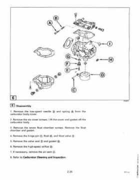 1997 Johnson Evinrude "EU" 9.9 thru 30 2-Cylinder Service Repair Manual, P/N 507263, Page 78