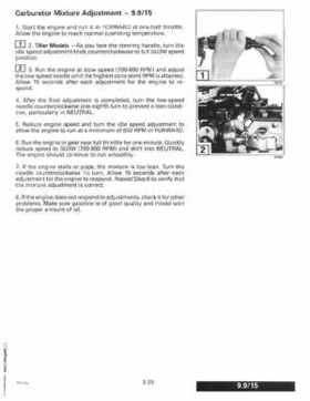 1997 Johnson Evinrude "EU" 9.9 thru 30 2-Cylinder Service Repair Manual, P/N 507263, Page 81