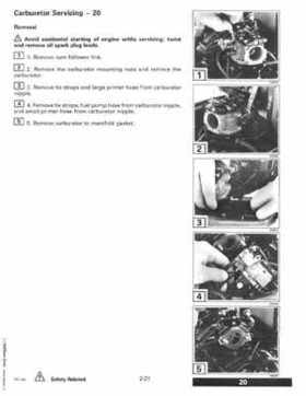 1997 Johnson Evinrude "EU" 9.9 thru 30 2-Cylinder Service Repair Manual, P/N 507263, Page 85