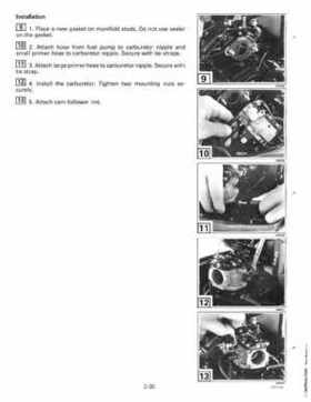 1997 Johnson Evinrude "EU" 9.9 thru 30 2-Cylinder Service Repair Manual, P/N 507263, Page 88