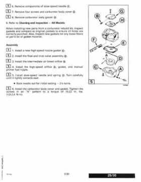 1997 Johnson Evinrude "EU" 9.9 thru 30 2-Cylinder Service Repair Manual, P/N 507263, Page 91
