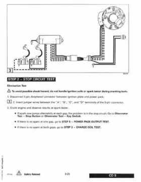 1997 Johnson Evinrude "EU" 9.9 thru 30 2-Cylinder Service Repair Manual, P/N 507263, Page 123