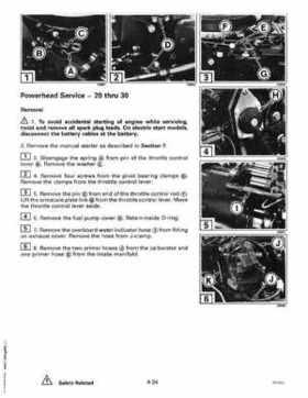 1997 Johnson Evinrude "EU" 9.9 thru 30 2-Cylinder Service Repair Manual, P/N 507263, Page 165
