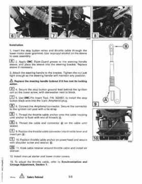 1997 Johnson Evinrude "EU" 9.9 thru 30 2-Cylinder Service Repair Manual, P/N 507263, Page 199