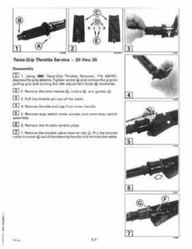 1997 Johnson Evinrude "EU" 9.9 thru 30 2-Cylinder Service Repair Manual, P/N 507263, Page 201