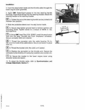 1997 Johnson Evinrude "EU" 9.9 thru 30 2-Cylinder Service Repair Manual, P/N 507263, Page 205