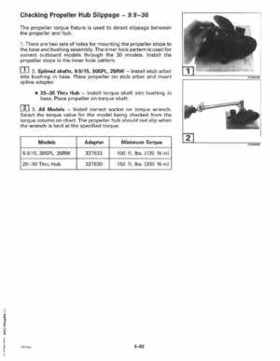 1997 Johnson Evinrude "EU" 9.9 thru 30 2-Cylinder Service Repair Manual, P/N 507263, Page 265