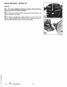 1997 Johnson Evinrude "EU" 9.9 thru 30 2-Cylinder Service Repair Manual, P/N 507263, Page 285