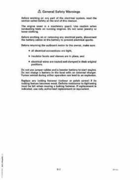 1997 Johnson Evinrude "EU" 9.9 thru 30 2-Cylinder Service Repair Manual, P/N 507263, Page 291