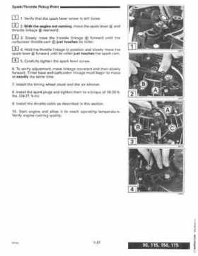 1997 Johnson Evinrude "EU" 90, 105RW, 115, 150, 150W, 175 60 LV Service Repair Manual, P/N 507268, Page 43
