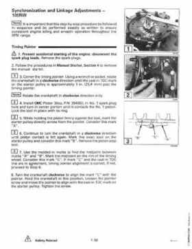 1997 Johnson Evinrude "EU" 90, 105RW, 115, 150, 150W, 175 60 LV Service Repair Manual, P/N 507268, Page 44