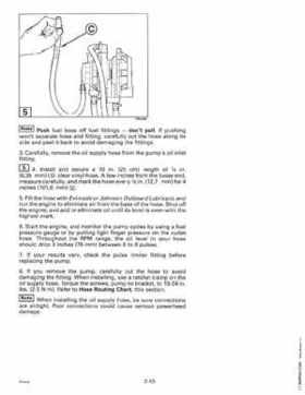 1997 Johnson Evinrude "EU" 90, 105RW, 115, 150, 150W, 175 60 LV Service Repair Manual, P/N 507268, Page 73