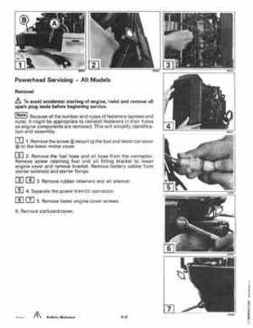 1997 Johnson Evinrude "EU" 90, 105RW, 115, 150, 150W, 175 60 LV Service Repair Manual, P/N 507268, Page 150
