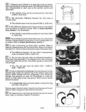 1997 Johnson Evinrude "EU" 90, 105RW, 115, 150, 150W, 175 60 LV Service Repair Manual, P/N 507268, Page 157