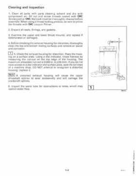 1997 Johnson Evinrude "EU" 90, 105RW, 115, 150, 150W, 175 60 LV Service Repair Manual, P/N 507268, Page 189