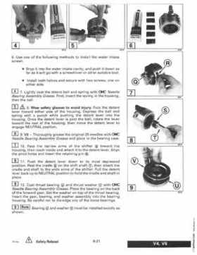 1997 Johnson Evinrude "EU" 90, 105RW, 115, 150, 150W, 175 60 LV Service Repair Manual, P/N 507268, Page 229