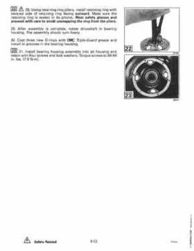 1997 Johnson Evinrude "EU" 90, 105RW, 115, 150, 150W, 175 60 LV Service Repair Manual, P/N 507268, Page 260