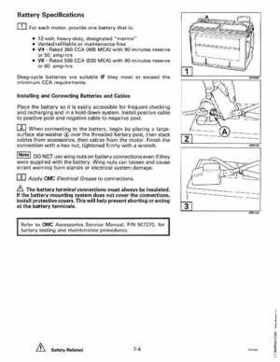 1997 Johnson Evinrude "EU" 90, 105RW, 115, 150, 150W, 175 60 LV Service Repair Manual, P/N 507268, Page 270