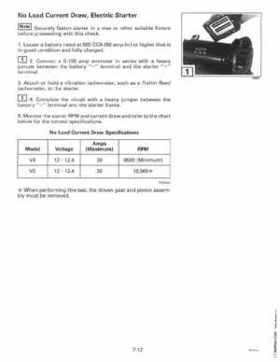 1997 Johnson Evinrude "EU" 90, 105RW, 115, 150, 150W, 175 60 LV Service Repair Manual, P/N 507268, Page 278