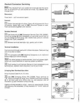 1997 Johnson Evinrude "EU" 90, 105RW, 115, 150, 150W, 175 60 LV Service Repair Manual, P/N 507268, Page 299