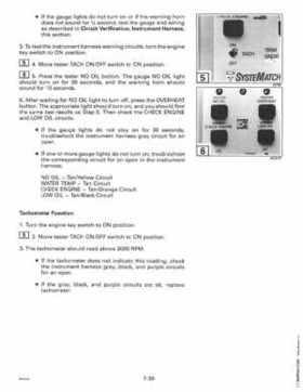 1997 Johnson Evinrude "EU" 90, 105RW, 115, 150, 150W, 175 60 LV Service Repair Manual, P/N 507268, Page 305