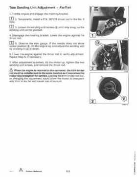 1997 Johnson Evinrude "EU" 90, 105RW, 115, 150, 150W, 175 60 LV Service Repair Manual, P/N 507268, Page 311
