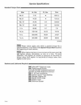 1997 Johnson Evinrude "EU" 90 thru 115 90 CV Service Repair Manual, P/N 507267, Page 9