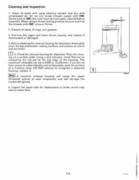1997 Johnson Evinrude "EU" 90 thru 115 90 CV Service Repair Manual, P/N 507267, Page 165