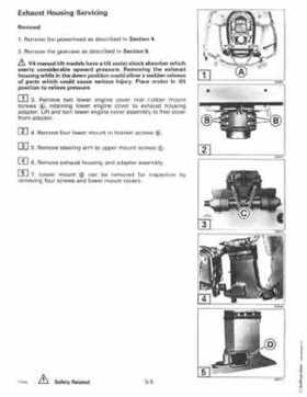 1997 Johnson Evinrude "EU" 90 thru 115 90 CV Service Repair Manual, P/N 507267, Page 166
