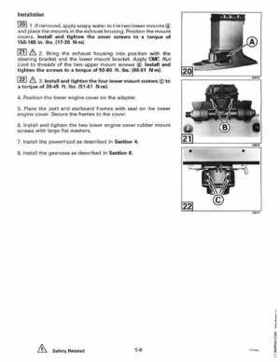 1997 Johnson Evinrude "EU" 90 thru 115 90 CV Service Repair Manual, P/N 507267, Page 169