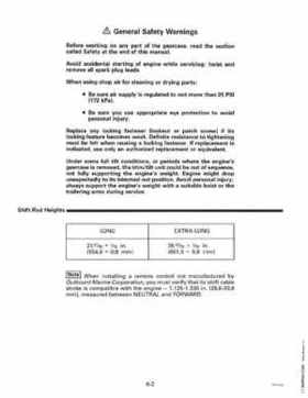 1997 Johnson Evinrude "EU" 90 thru 115 90 CV Service Repair Manual, P/N 507267, Page 182
