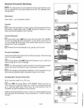 1997 Johnson Evinrude "EU" 90 thru 115 90 CV Service Repair Manual, P/N 507267, Page 252
