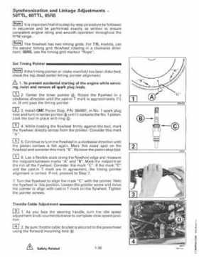 1997 Johnsoon Evinrude "EU" 50 thru 70 3-Cylinder Service Repair Manual, P/N 507266, Page 44