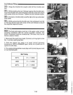 1997 Johnsoon Evinrude "EU" 50 thru 70 3-Cylinder Service Repair Manual, P/N 507266, Page 46