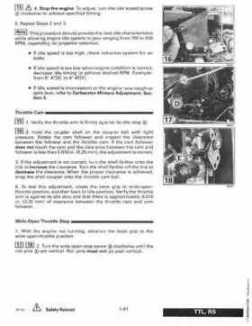 1997 Johnsoon Evinrude "EU" 50 thru 70 3-Cylinder Service Repair Manual, P/N 507266, Page 47