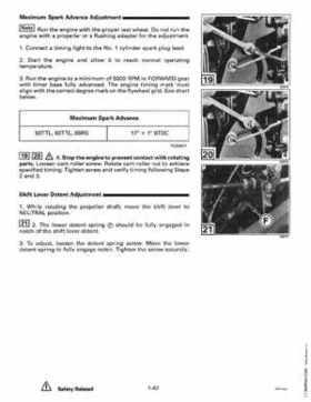 1997 Johnsoon Evinrude "EU" 50 thru 70 3-Cylinder Service Repair Manual, P/N 507266, Page 48