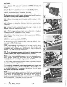 1997 Johnsoon Evinrude "EU" 50 thru 70 3-Cylinder Service Repair Manual, P/N 507266, Page 51