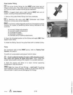 1997 Johnsoon Evinrude "EU" 50 thru 70 3-Cylinder Service Repair Manual, P/N 507266, Page 73